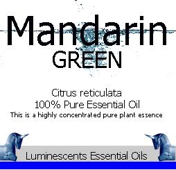 green mandarin essential oil