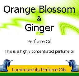 orange-blossom-and-ginger perfume oil label