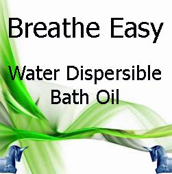 Breathe Easy Water Dispersible Bath Oil