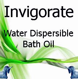 Invigorate Water Dispersible Bath Oil