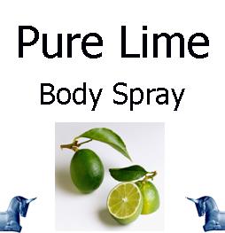 Pure Lime body Spray