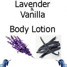 Lavender and vanilla Body Lotion