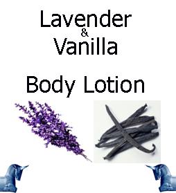 Lavender and vanilla Body Lotion