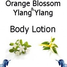 Orange Blossom and ylang ylang Body lotion