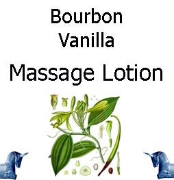 Bourbon Vanilla Massage Lotion