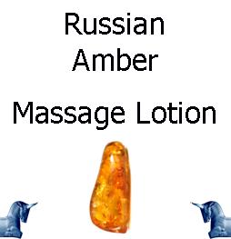 Russian Amber massage Lotion