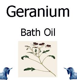Geranium Bath Oil