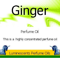 ginger perfume oil
