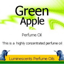 green apple perfume oil label
