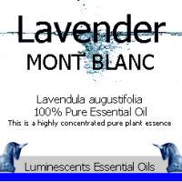 lavender mont blanc label