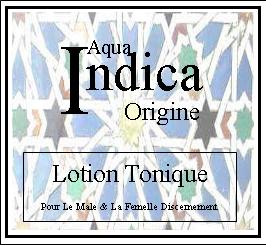 indica origine lotion tonique