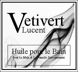 Vetivert Lucent Bath Oil