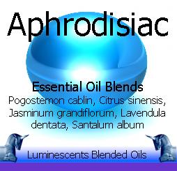 aphrodisiac blended essential oils