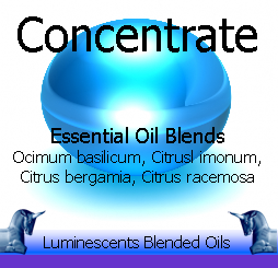 concentrate blended essential oils