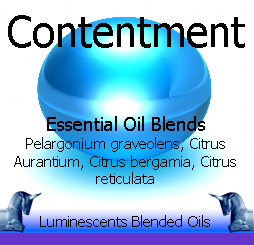 contentment blended essential oils