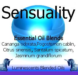 Sensuality blended essential oils