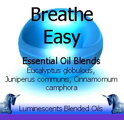 breathe easy blended essential oils