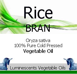Rice Bran vegetable Oil cold pressed