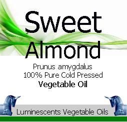 sweet almond cold pressed oil
