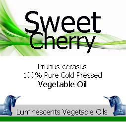 sweet cherry cold pressed oil