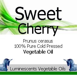 sweet cherry cold pressed oil