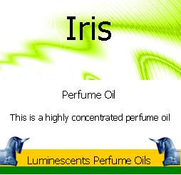 Iris perfume oil