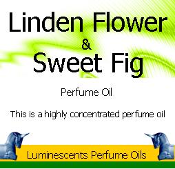 Linden Flower and sweet fig perfume oil