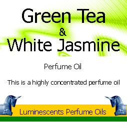 Green Tea and White Jasmine Perfume Oil