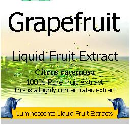 grapefruit liquid fruit extract