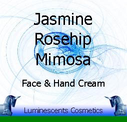 jasmine, rosehip and mimosa cream
