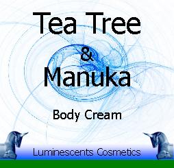 tea tree and manuka cream