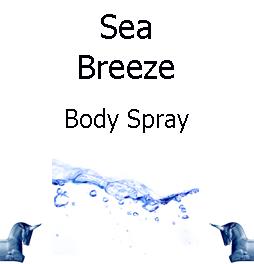 sea breeze body spray