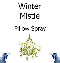 winter mistle pillow spray