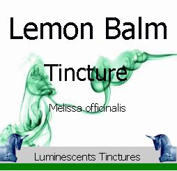 lemon balm tincture