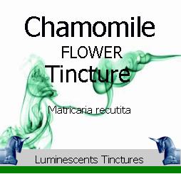 chamomile flower tincture label