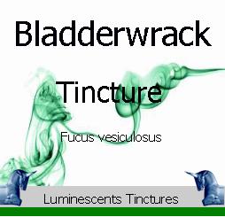 bladderwrack tincture label