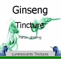 ginseng tincture label