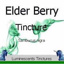 elder berry tincture label