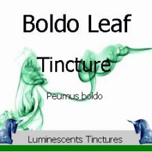 Boldo Leaf Tincture label