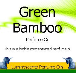 green bamboo perfume oil