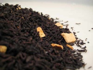 orange flavoured tea leaves