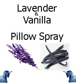 Lavender and vanilla Pillow Spray