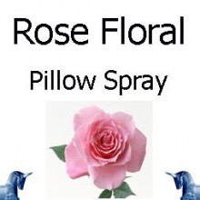 Rose Floral Pillow Spray