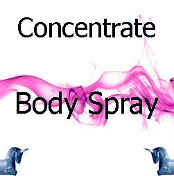 Concentrate Body Spray
